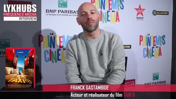 Regarder la vidéo Interview de Franck Gastambide au Printemps du Cinéma (teaser)
