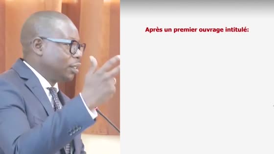 Regarder la vidéo CONSTITUTIONNALISME TCHADIEN DE LA PROCLAMATION DE LA REPUBLIQUE - HOUZIBE OUSMANE KOUDANGBE