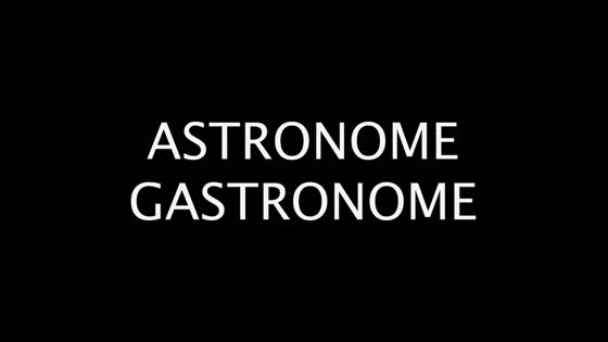 Regarder la vidéo Astronome Gastronome - Extrait