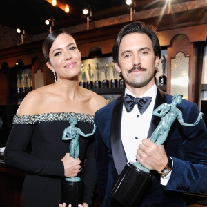 Mandy Moore and Milo Ventimiglia, 25th Annual Screen Actors Guild Awards