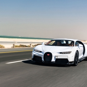 Supersportives Bugatti à Abu Dhabi