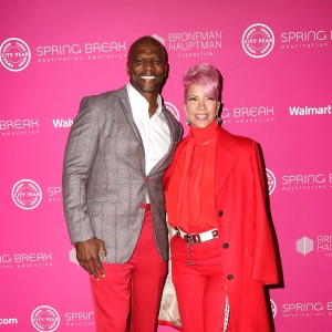 Terry Crews and Rebecca King-Crews attend City Year Los Angeles Spring Break