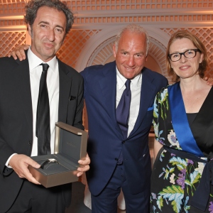 Paolo Sorrentino, Charles Finch and Isabelle Gervais, The 9th Annual Filmmakers Dinner